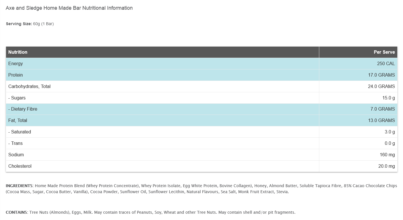Axe and Sledge Home Made Bar Sporty's Warehouse